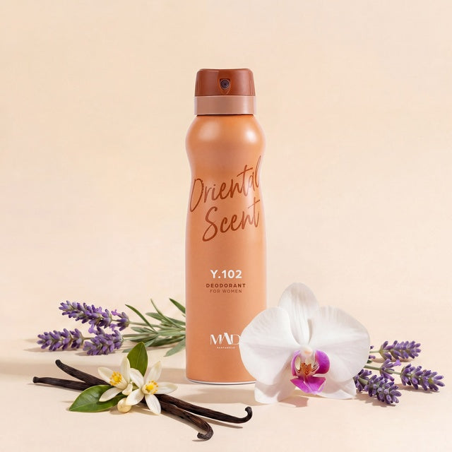 Y102 - Mad Y.102 – Oriental Scent דאודורנט ספריי לאישה