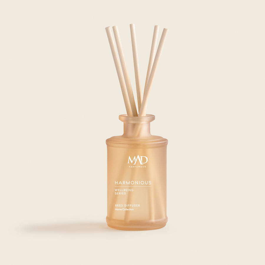 Mad Wellbeing Harmonious - **Mad Wellbeing Harmonious** – מבשם חלל (Reed Diffuser) 190 מ״ל