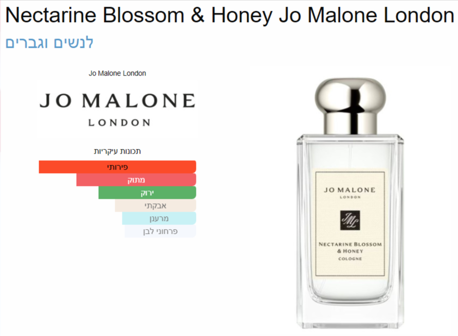 J104 או Q103 - Nectarine Blossom & Honey Jo Malone London
