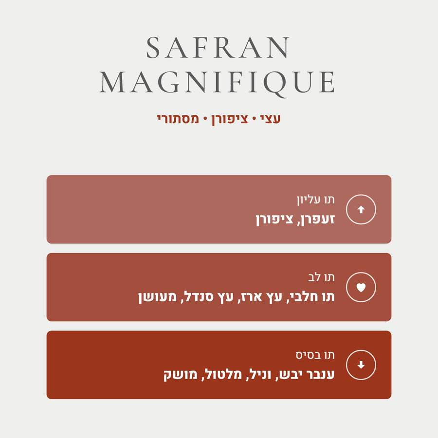 Safran Magnifique - CHRISTIAN DIOR BOIS TALISMAN