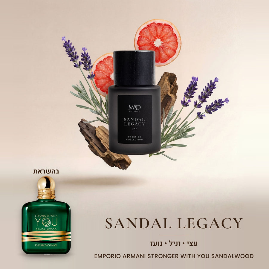Sandal Legacy - EMPORIO ARMANI STRONGER WITH YOU SANDALWOOD
