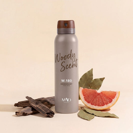 W180 - Mad W.180 – Woody Scent דאודורנט ספריי לגבר