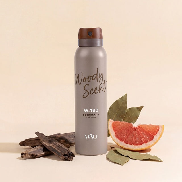 W180 - Mad W.180 – Woody Scent דאודורנט ספריי לגבר