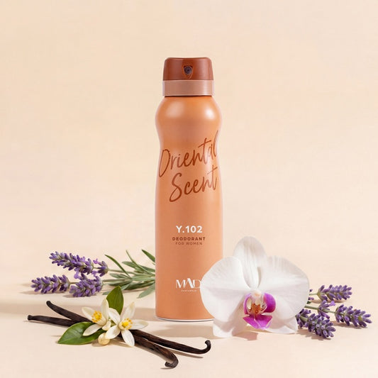 Y102 - Mad Y.102 – Oriental Scent דאודורנט ספריי לאישה