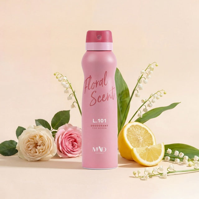 L101 - Mad L.101 – Floral Scent דאודורנט ספריי לאישה