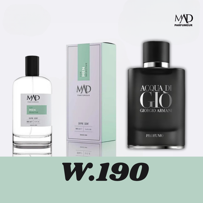 W190 - תואם אקווה די ג'יו פרופומו/Acqua di Giò Profumo – Giorgio Armani