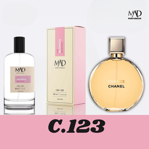 C123 - תואם שאנל צ'אנס או דה פרפיום/Chance Eau de Parfum