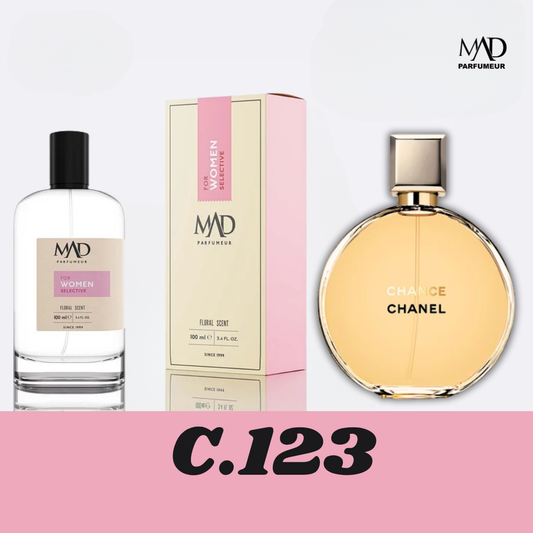 C123 - תואם שאנל צ'אנס או דה פרפיום/Chance Eau de Parfum