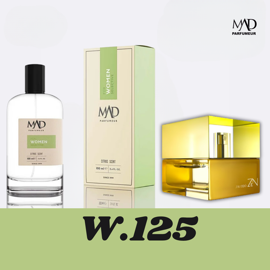 W125 - תואם זן שיסיידו/Zen  Shiseido