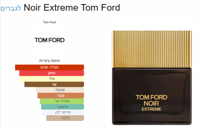 T106 או Q108 - Noir Extreme by Tom Ford