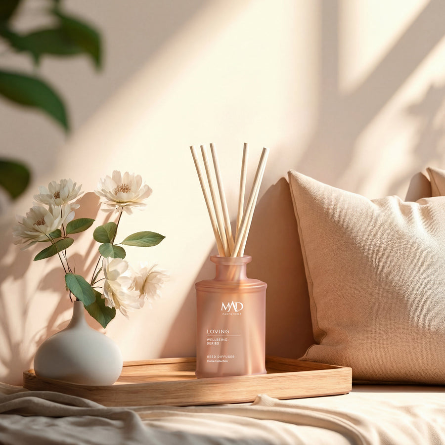 Mad Wellbeing Loving - **Mad Wellbeing Loving** – מבשם חלל (Reed Diffuser) 190 מ״ל
