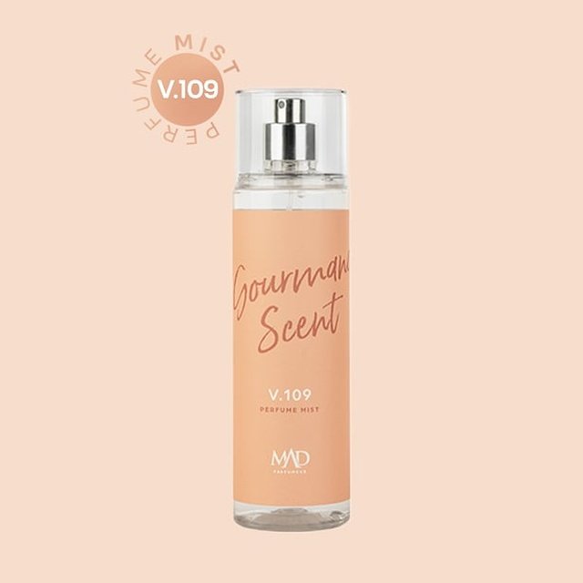 V109 - **Mad V.109 – Gourmand Scent** תרסיס בושם לגוף (Body Mist) – 200 מ״ל
