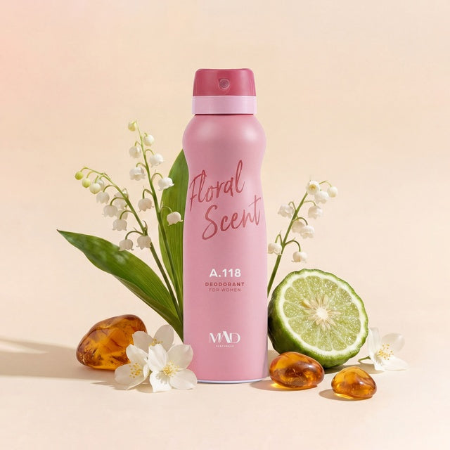 A118 - Mad A.118 – Floral Scent דאודורנט ספריי לאישה