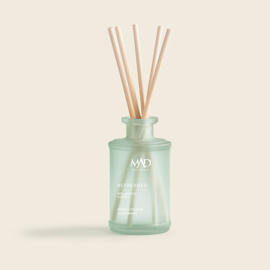 Reed Diffuser - **Mad Wellbeing Refreshed 190 מ״ל** מבשם חלל (Reed Diffuser)