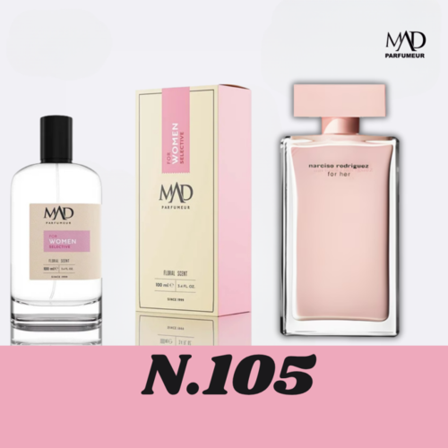 N105 - תואם נרסיסו רודריגז פור הר – או דה פרפיום/Narciso Rodriguez for Her – Eau de Parfum