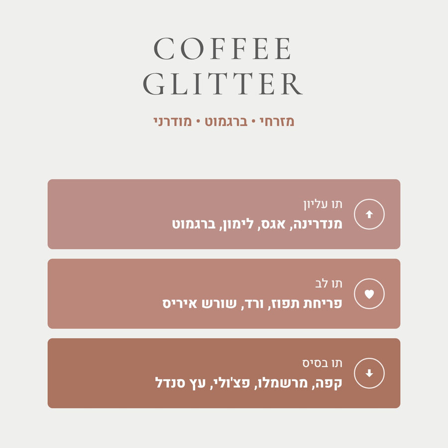 Coffee Glitter - YSL BLACK OPIUM GLITTER