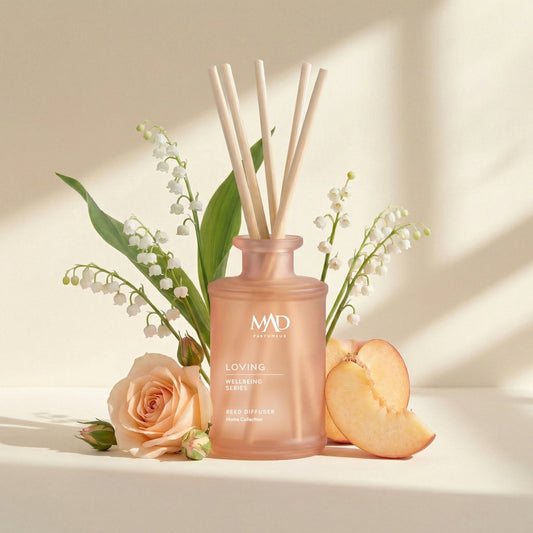 Mad Wellbeing Loving - **Mad Wellbeing Loving** – מבשם חלל (Reed Diffuser) 190 מ״ל